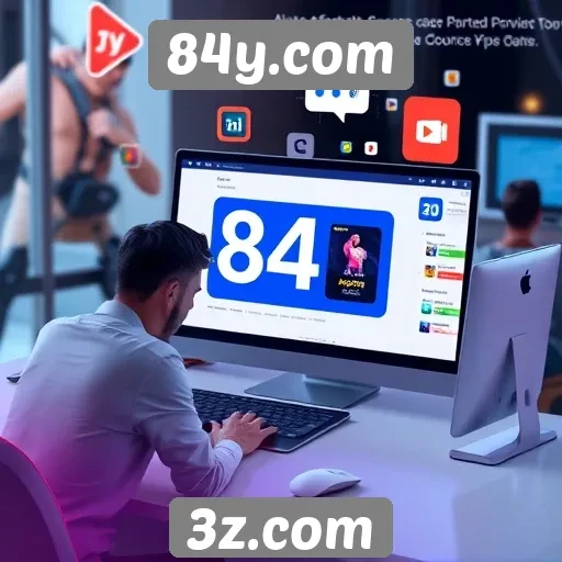 Visão geral das funcionalidades interativas do 84y.com