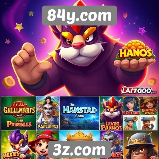 Os principais jogos disponíveis no 84y.com